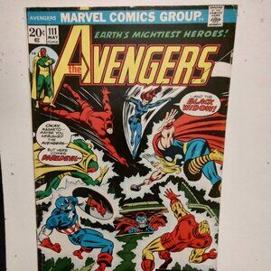 THE AVENGERS # 111 BLACK WIDOW JOINS THE AVENGERS WRITTEN BY STEVE ENGLEHART